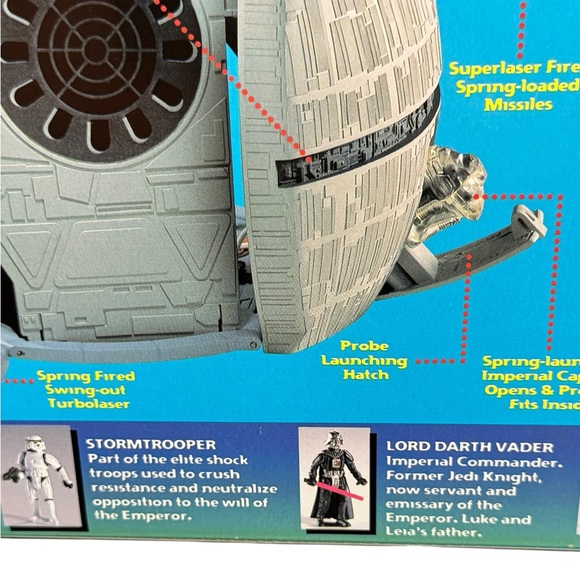 Star Wars Action Fleet Death Star Playset with Black and Gray Details New in box - Picture 7 of 12
